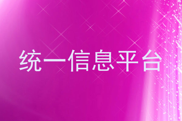 统一信息平台