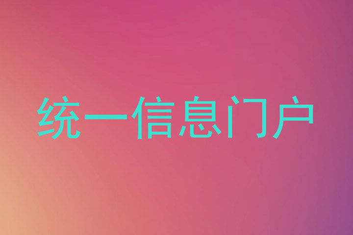 统一信息门户