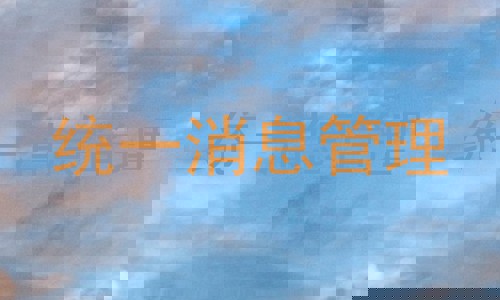 统一消息管理