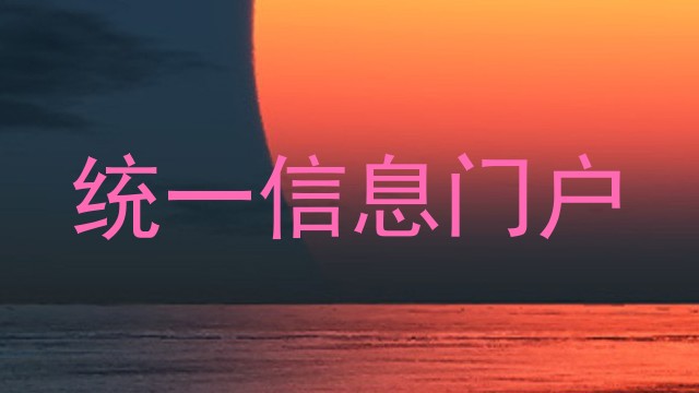 统一信息门户