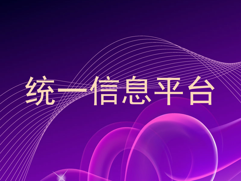 统一信息平台