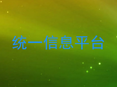 统一信息平台
