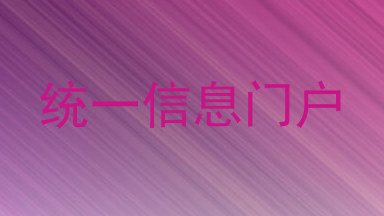 统一信息门户