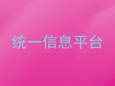 统一信息平台