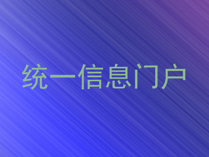 统一信息门户