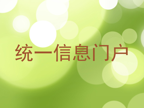 统一信息门户