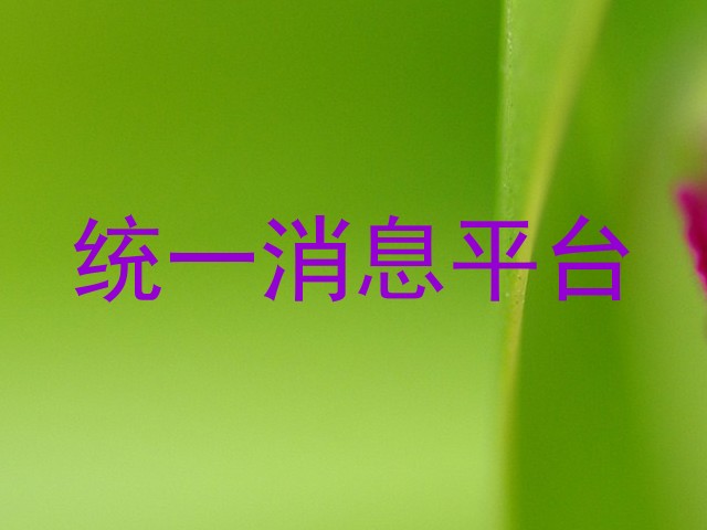 统一消息平台