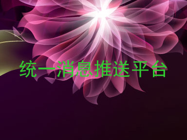 统一消息推送平台