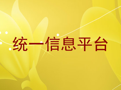 统一信息平台