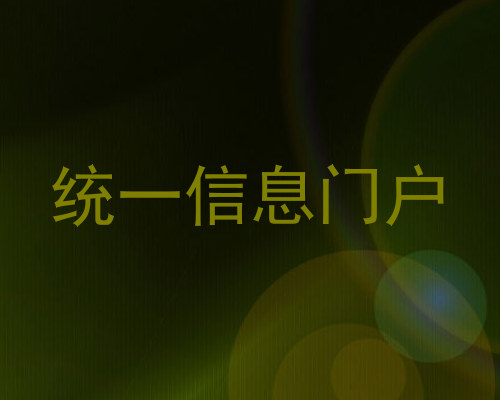 统一信息门户