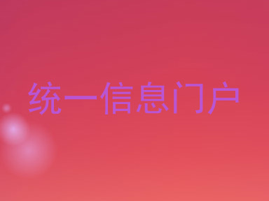 统一信息门户