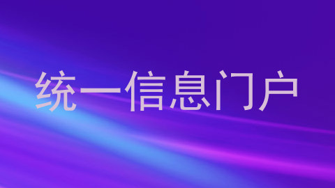 统一信息门户