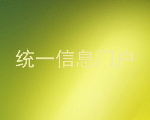 统一信息门户