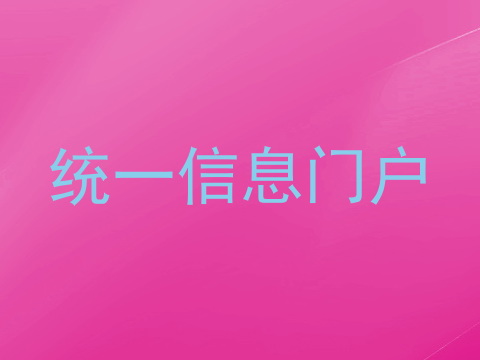 统一信息门户