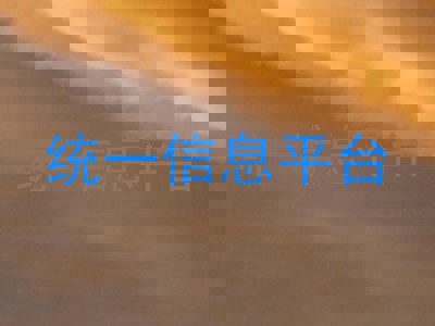 统一信息平台