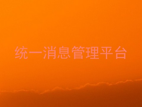 统一消息管理平台