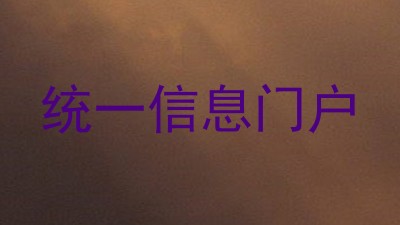 统一信息门户