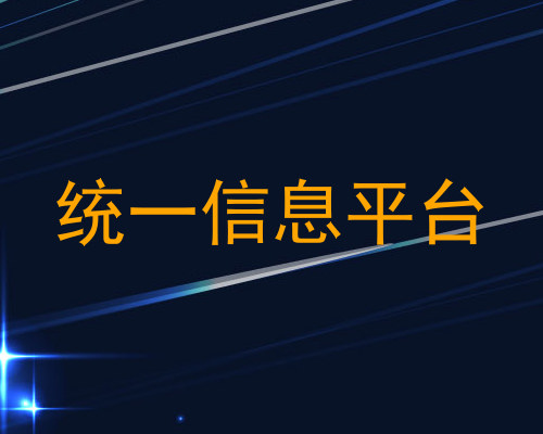 统一信息平台