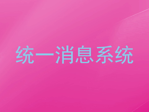 统一消息系统