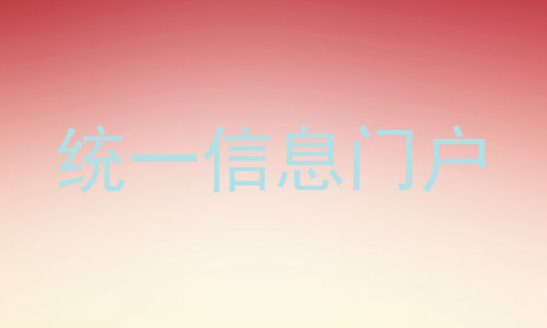 统一信息门户