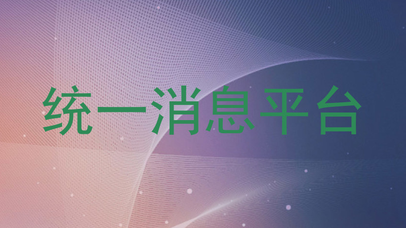 统一信息平台