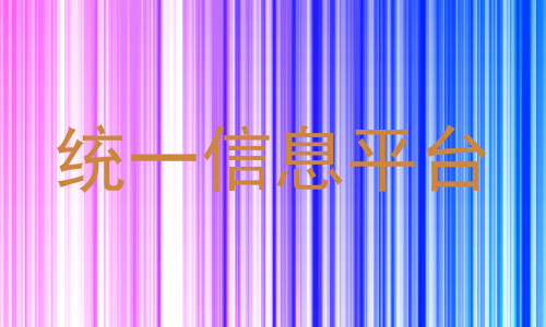 统一信息平台