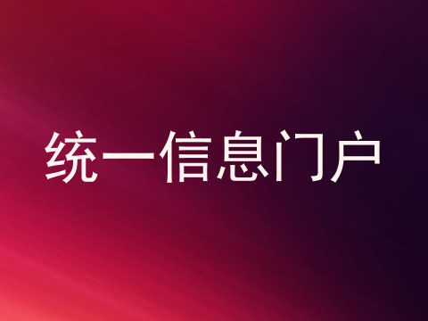 统一信息门户