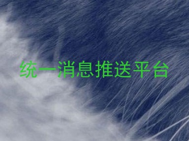统一消息推送平台