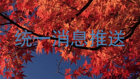 统一消息推送