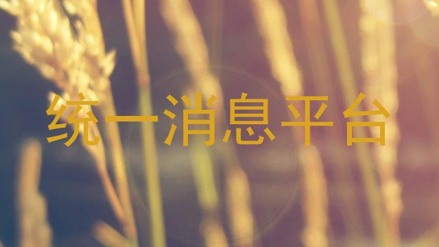 统一消息平台