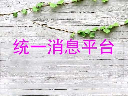 统一消息平台