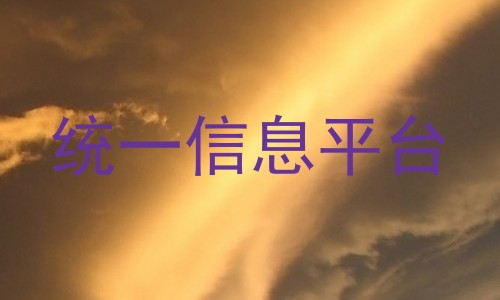 统一信息平台