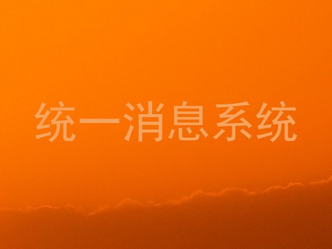 统一消息系统