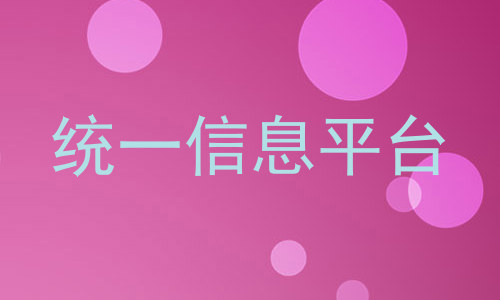 统一信息平台