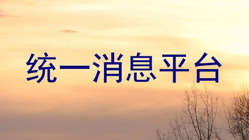 统一消息平台
