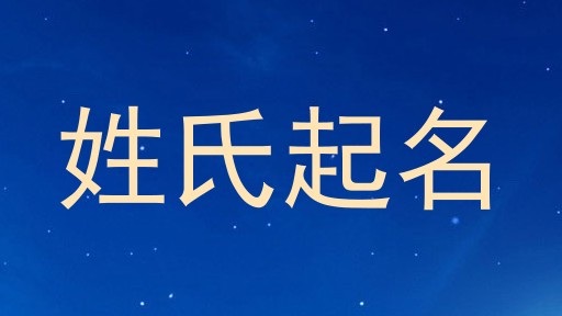 姓氏起名