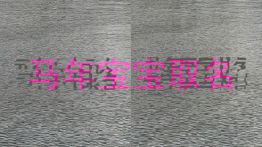 马年宝宝取名