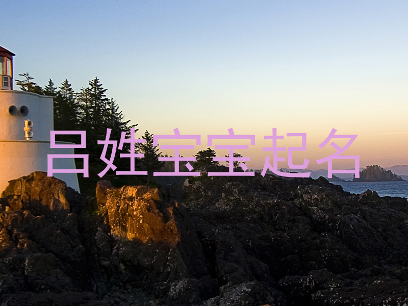 吕姓宝宝起名