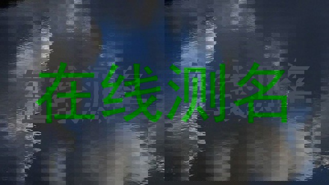 在线测名