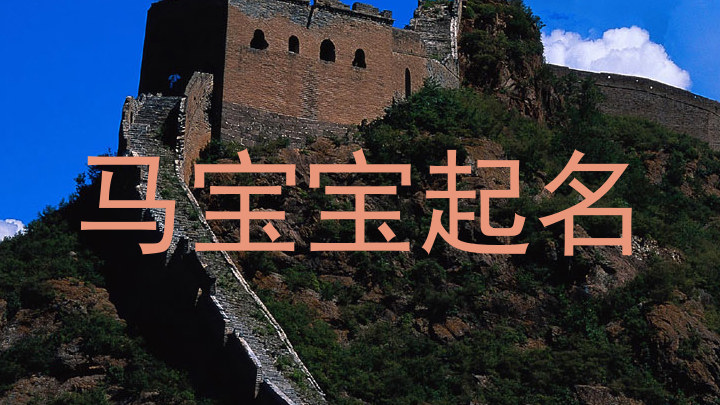 马宝宝取名