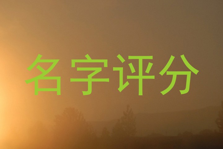 名字评分