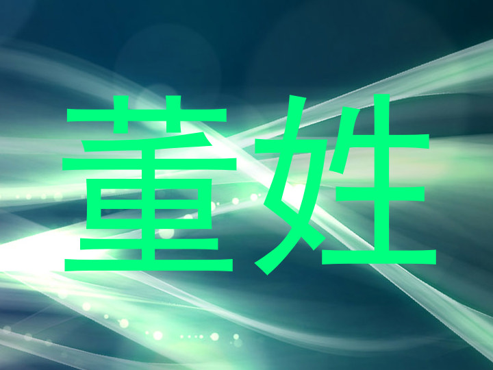 董姓