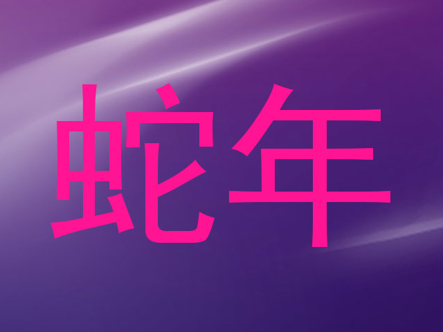蛇年
