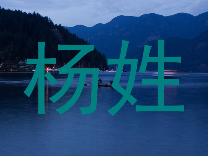 杨姓