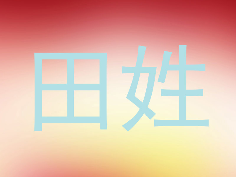 田姓