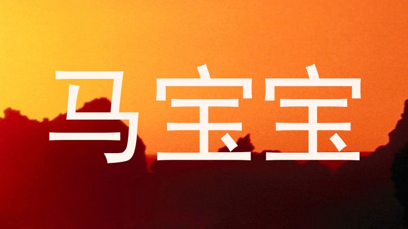 马宝宝