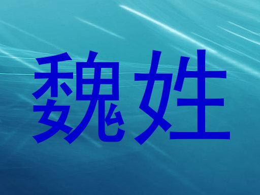 魏姓