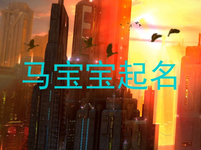 马宝宝起名