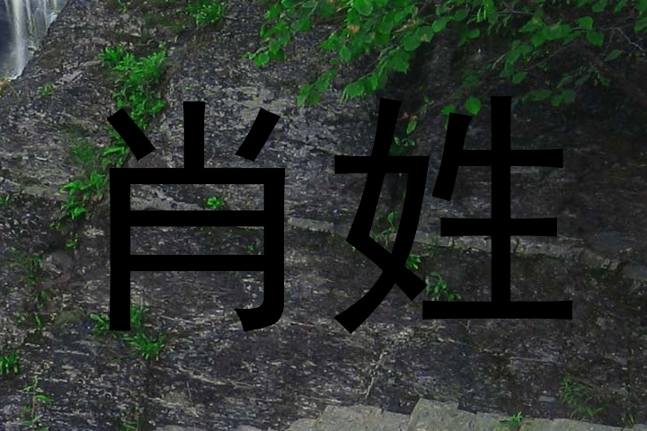 肖姓