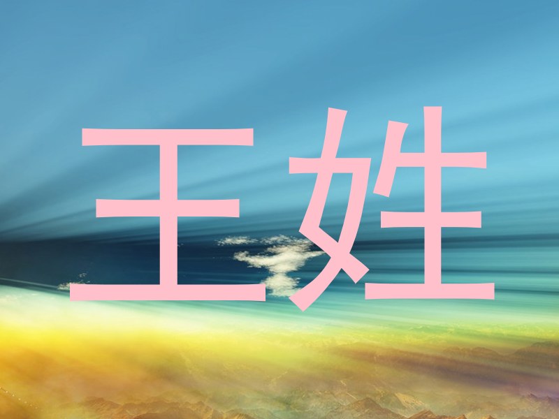 王姓